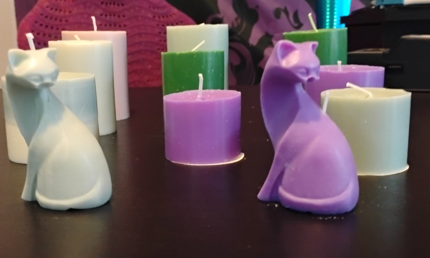 Kitty Candles