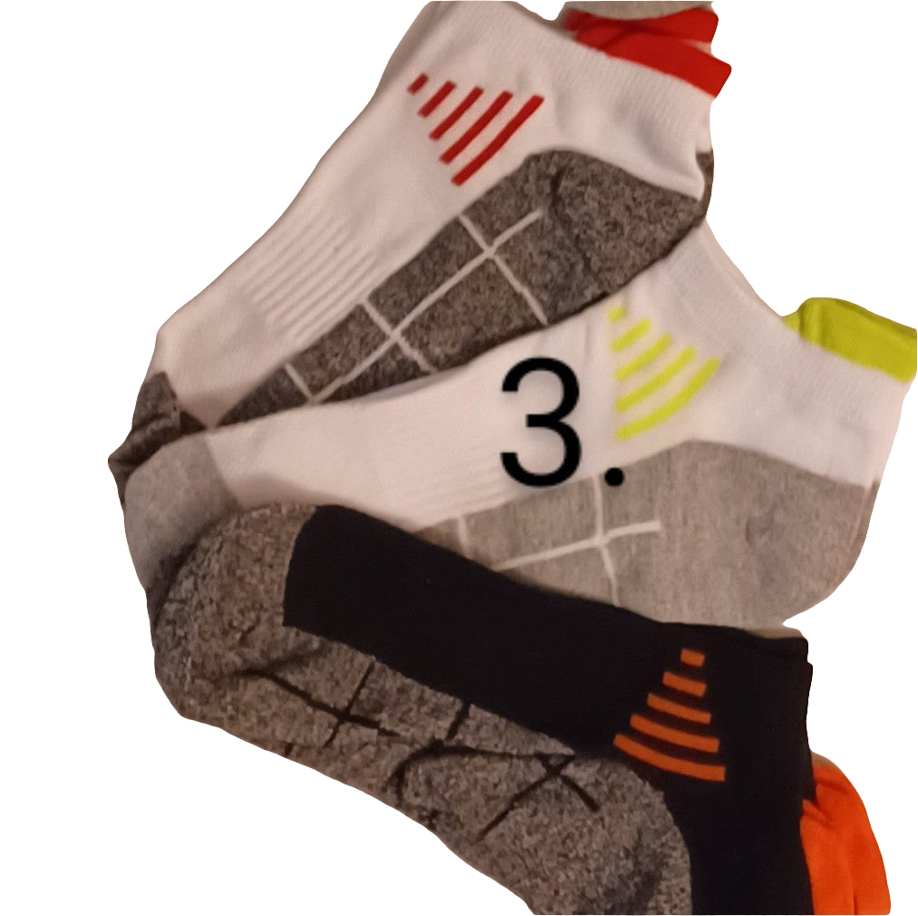 3pk Low Cut Arch Support Sock