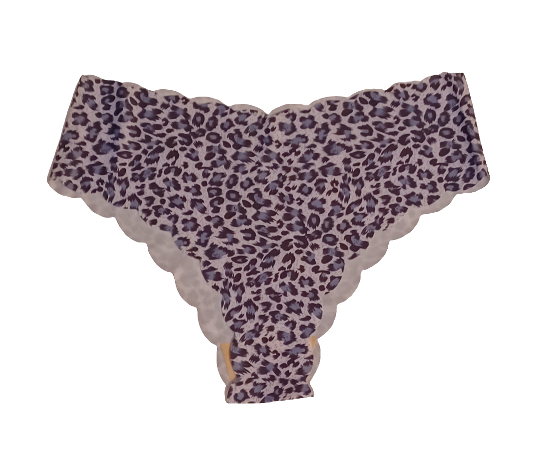 4pk Women's Seamless Leopard Print Panties (no camel)