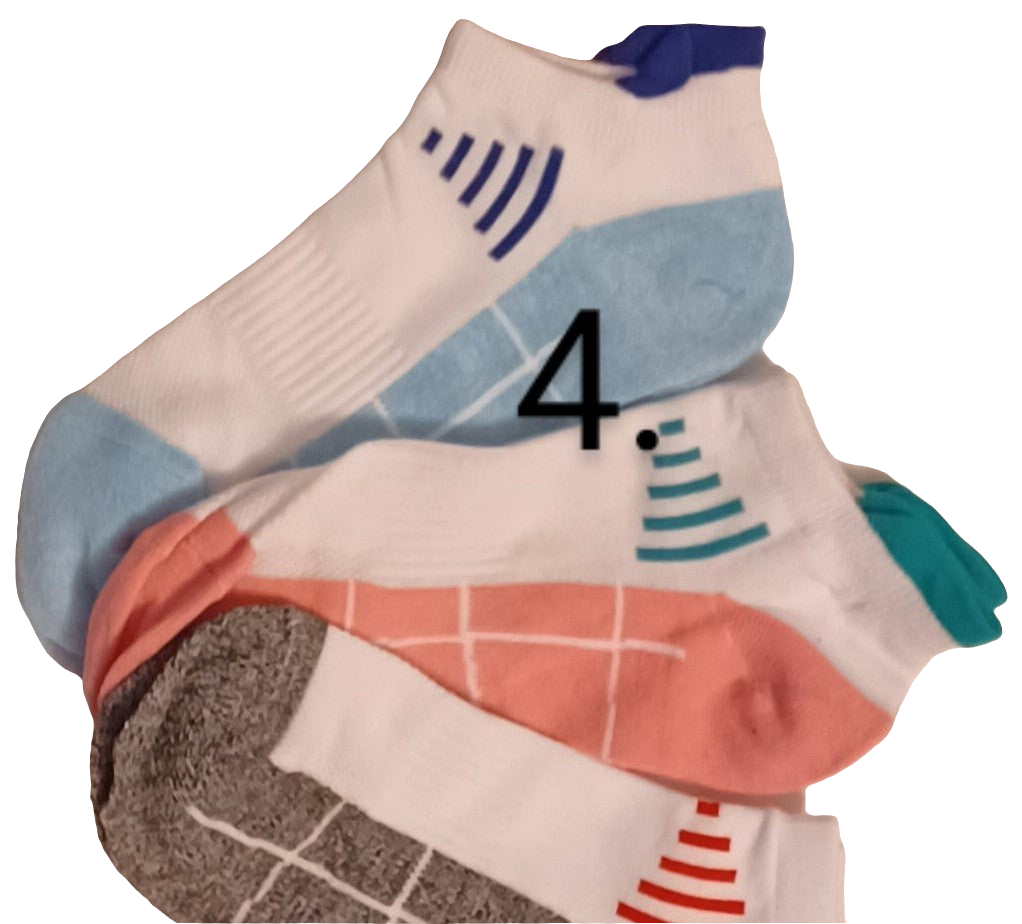 3pk Low Cut Arch Support Sock