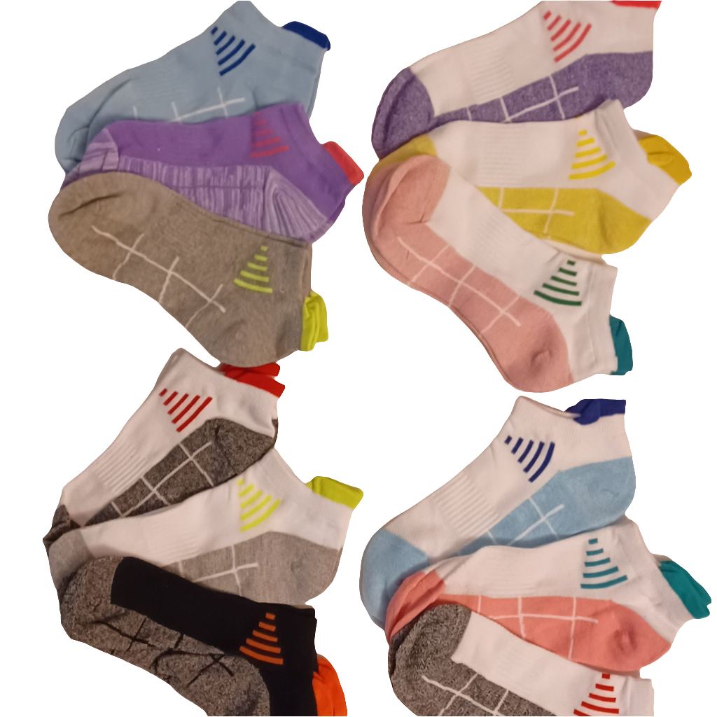 3pk Low Cut Arch Support Sock