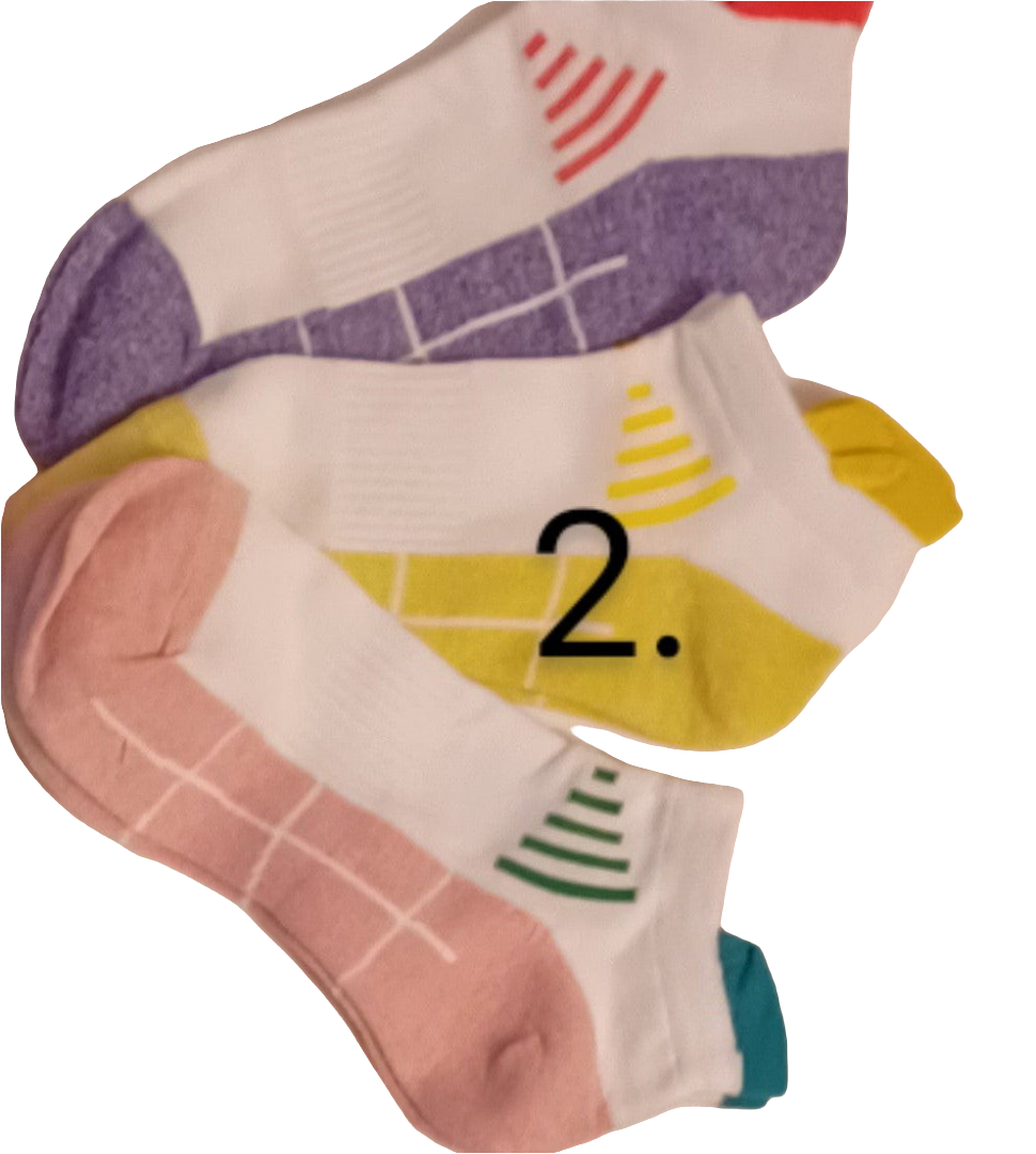 3pk Low Cut Arch Support Sock