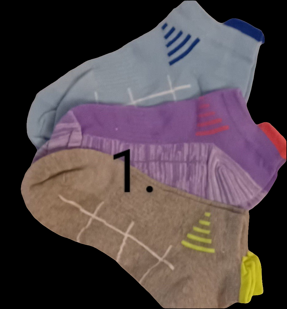 3pk Low Cut Arch Support Sock