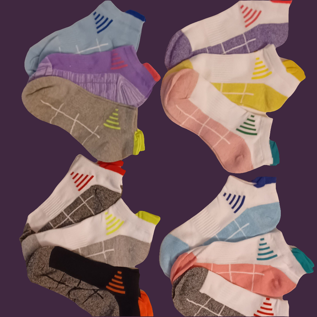 3pk Low Cut Arch Support Sock