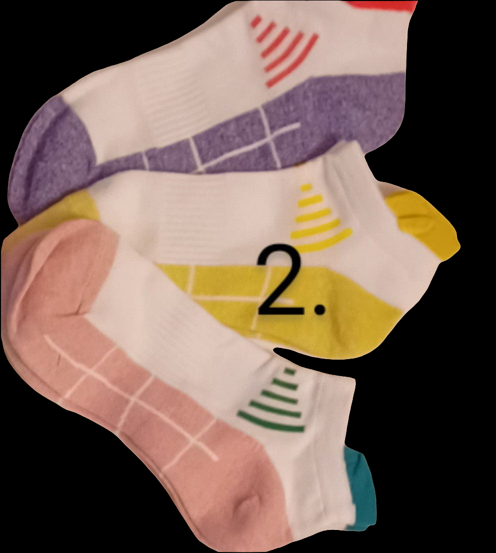 3pk Low Cut Arch Support Sock