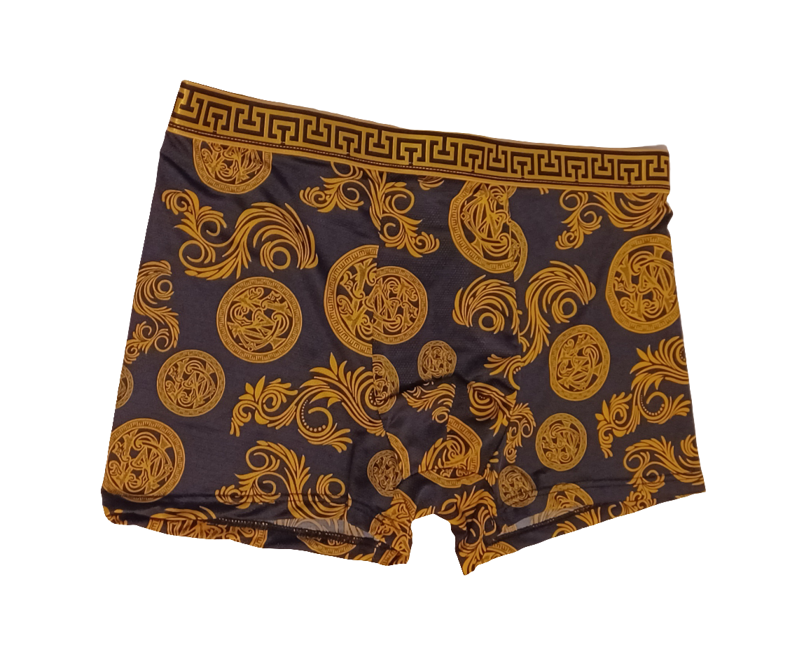 4pk Men's Luxury Flat Corner Boxers